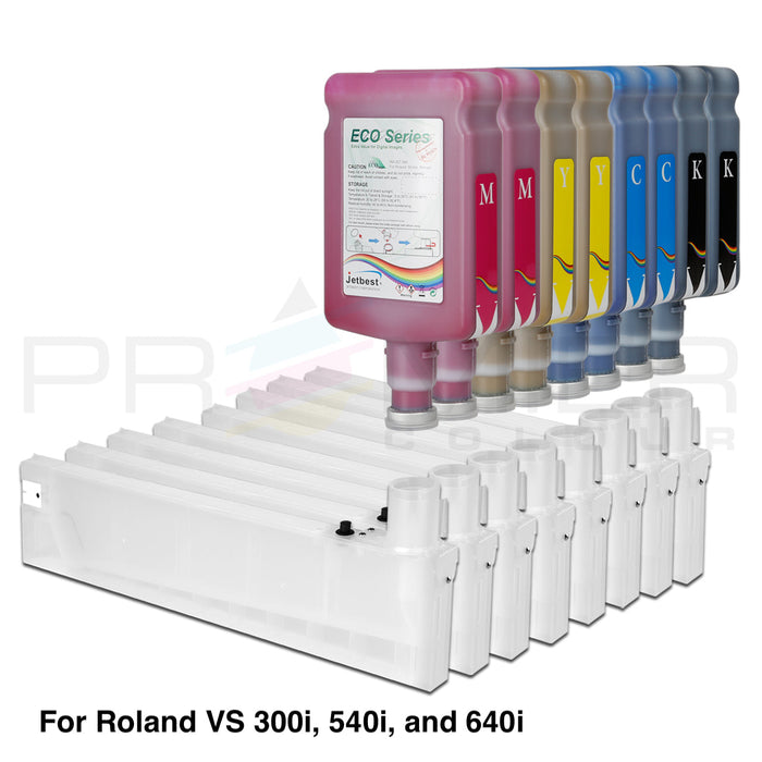 NEW Jetbest Pro Bulk Ink System for Roland RF-640