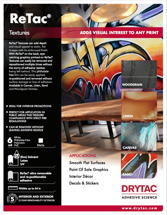 Drytac Retac Texture